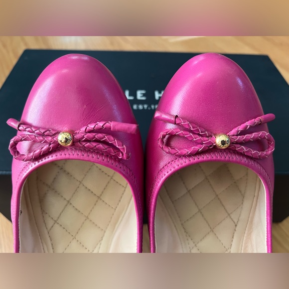 Cole Haan Tali Wedge. Size 7. Fuschia. - Picture 4 of 7